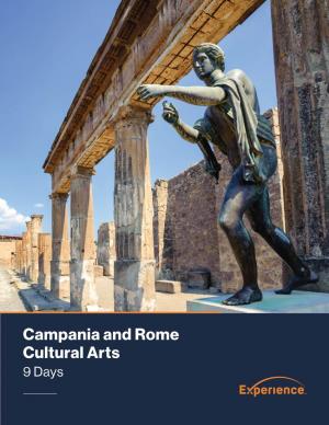 Campania and Rome Cultural Arts 9 Days the Perfect Balance of Learning, Fun and Culture