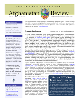 Afghanistan Review, 19 June 2012