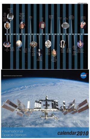 Calendar2010 with the Beginning of a New Year, Construction of the International Space Station Is Nearing Completion