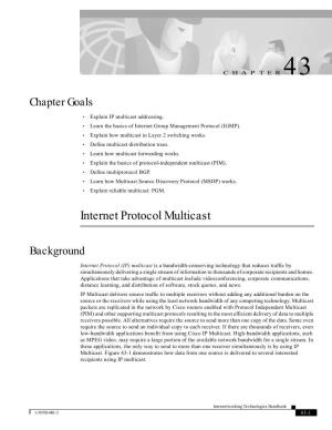 Internet Protocol Multicast