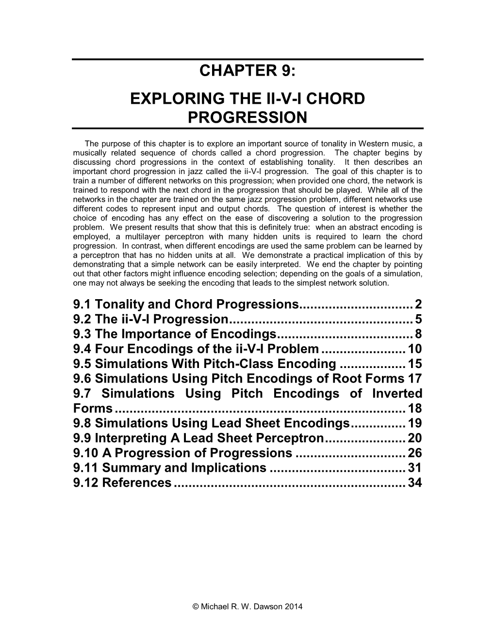 Exploring the Ii-Vi Chord Progression