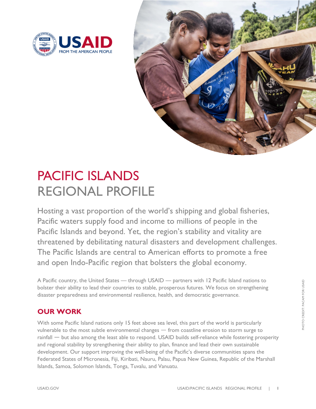 Pacific Islands Regional Profile