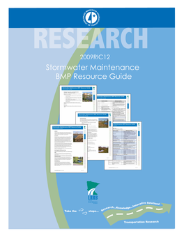 Stormwater Maintenance BMP Resource Guide