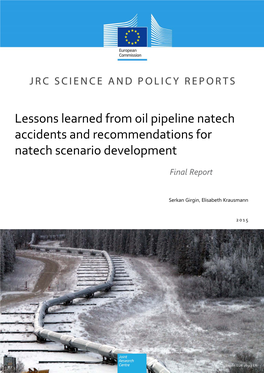 Lessons Learned from Oil Pipeline Natech Accidents and Recommendations for Natech Scenario Development