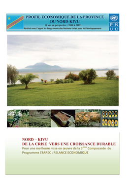 Profil Economique De La Province Du Nord-Kivu Nord