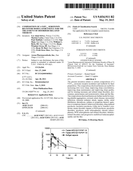 (12) United States Patent (10) Patent No.: US 9,034,911 B2 Selvey Et Al