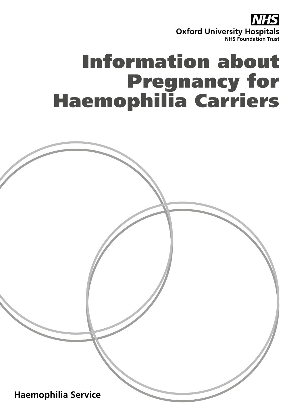 Information About Pregnancy for Haemophilia Carriers