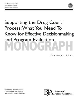 Supporting the Drug Court Process: What You Need to Know For