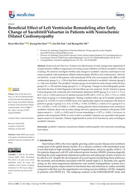 Beneficial Effect of Left Ventricular Remodeling After Early