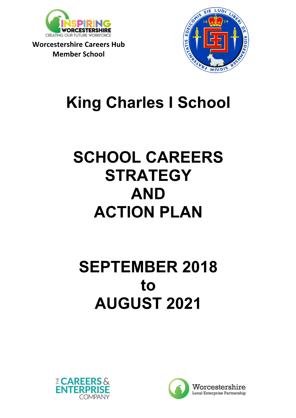 King Charles I School Careers Strategy March 2021