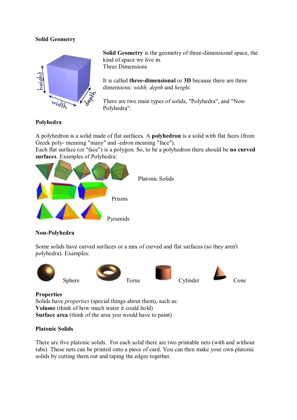 Solid Geometry1