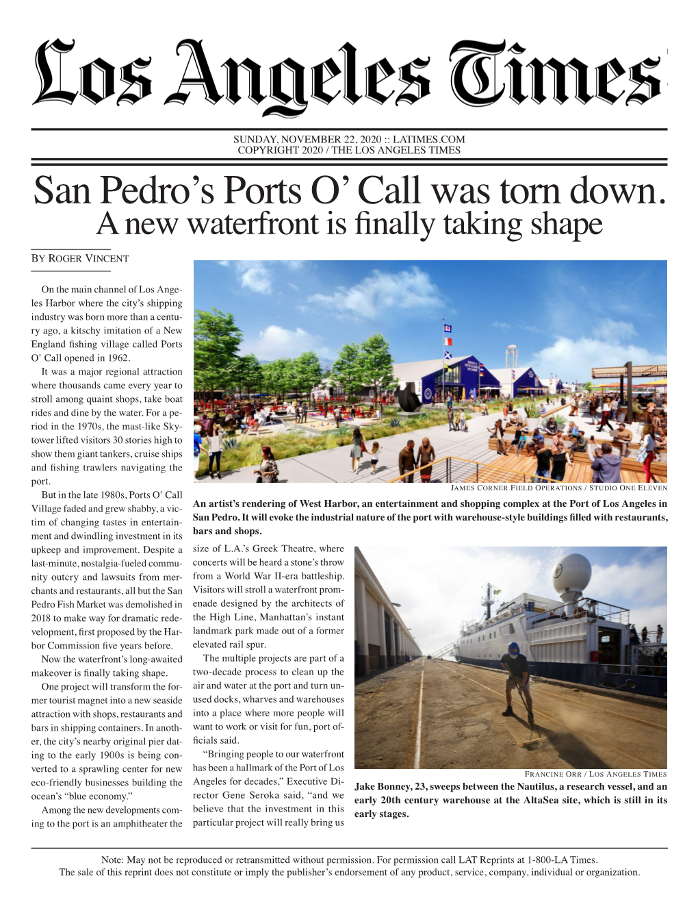 San Pedro's Ports O' Call Was Torn Down