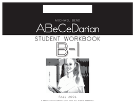 Student Workbook B- 1