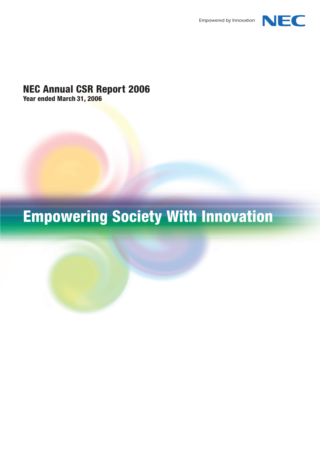 Empowering Society with Innovation • Contents • Page Title Applicable GRI Guidelines