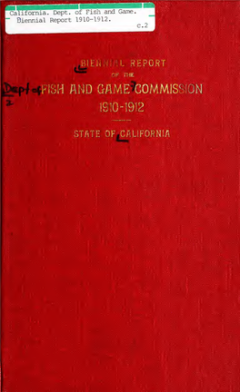 Fish Commission Biennial Report