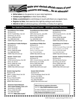 2019 Legislative Directory