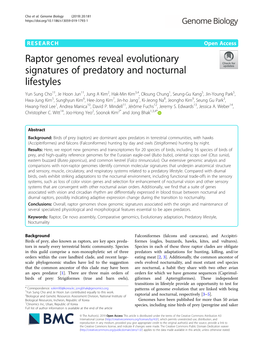 Downloaded Reported [3]: the Single-Copy Orthologs Among Avian from the NCBI Database