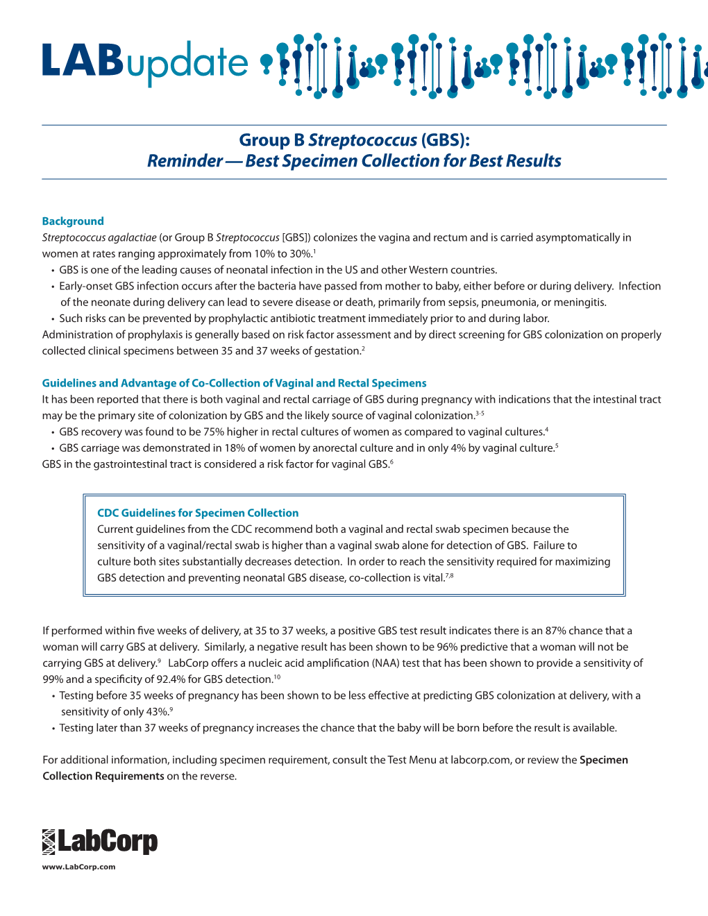 Group B Streptococcus(GBS)