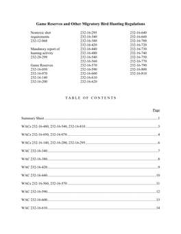 Summary Sheet