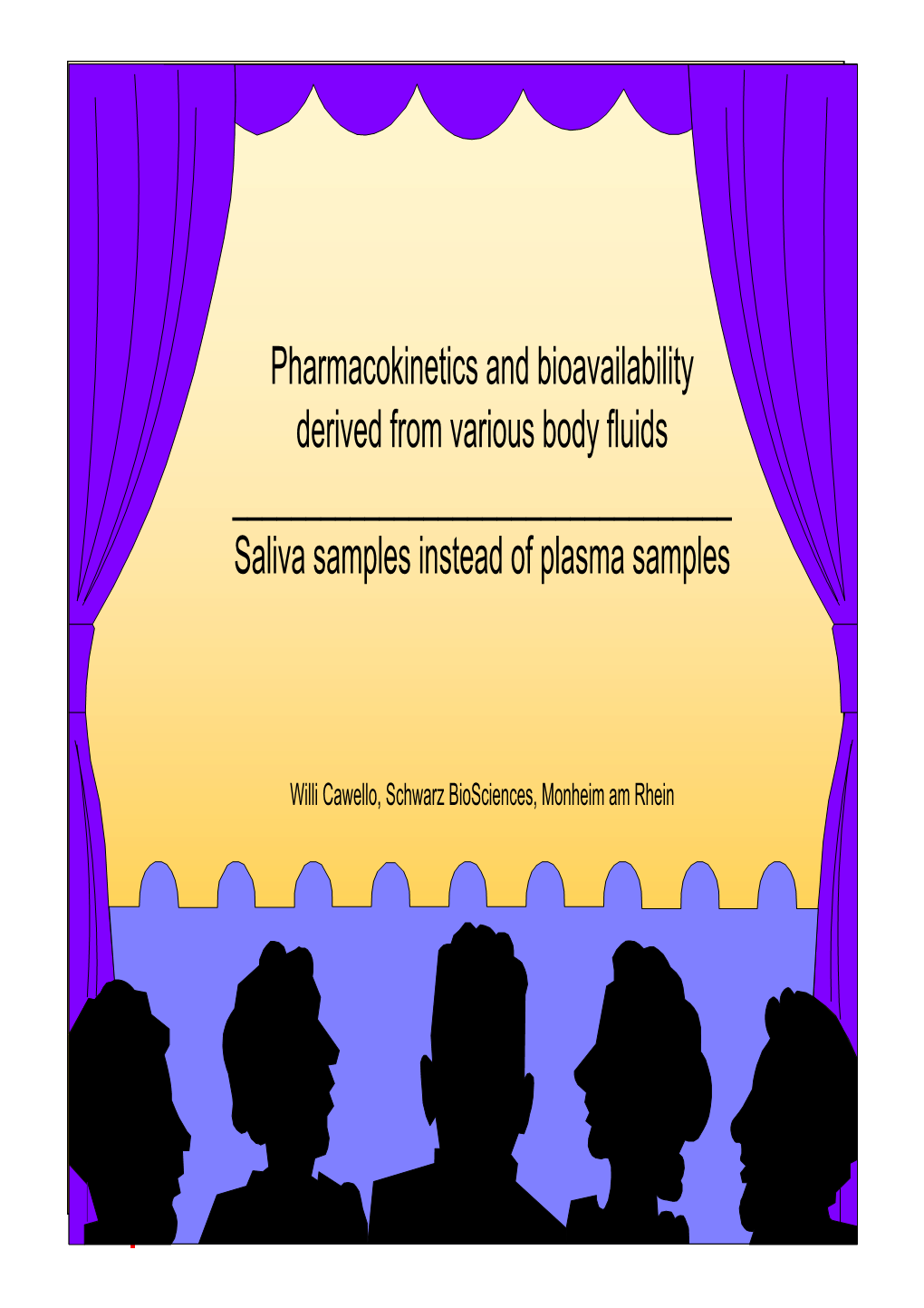 Saliva Samples Instead of Plasma Samples