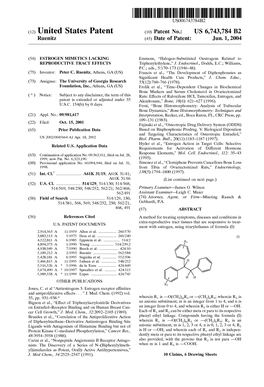 (12) United States Patent (10) Patent No.: US 6,743,784 B2 Ruenitz (45) Date of Patent: Jun