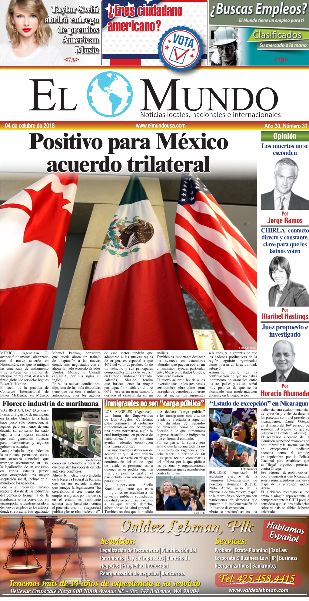 Positivo Para México Acuerdo Trilateral