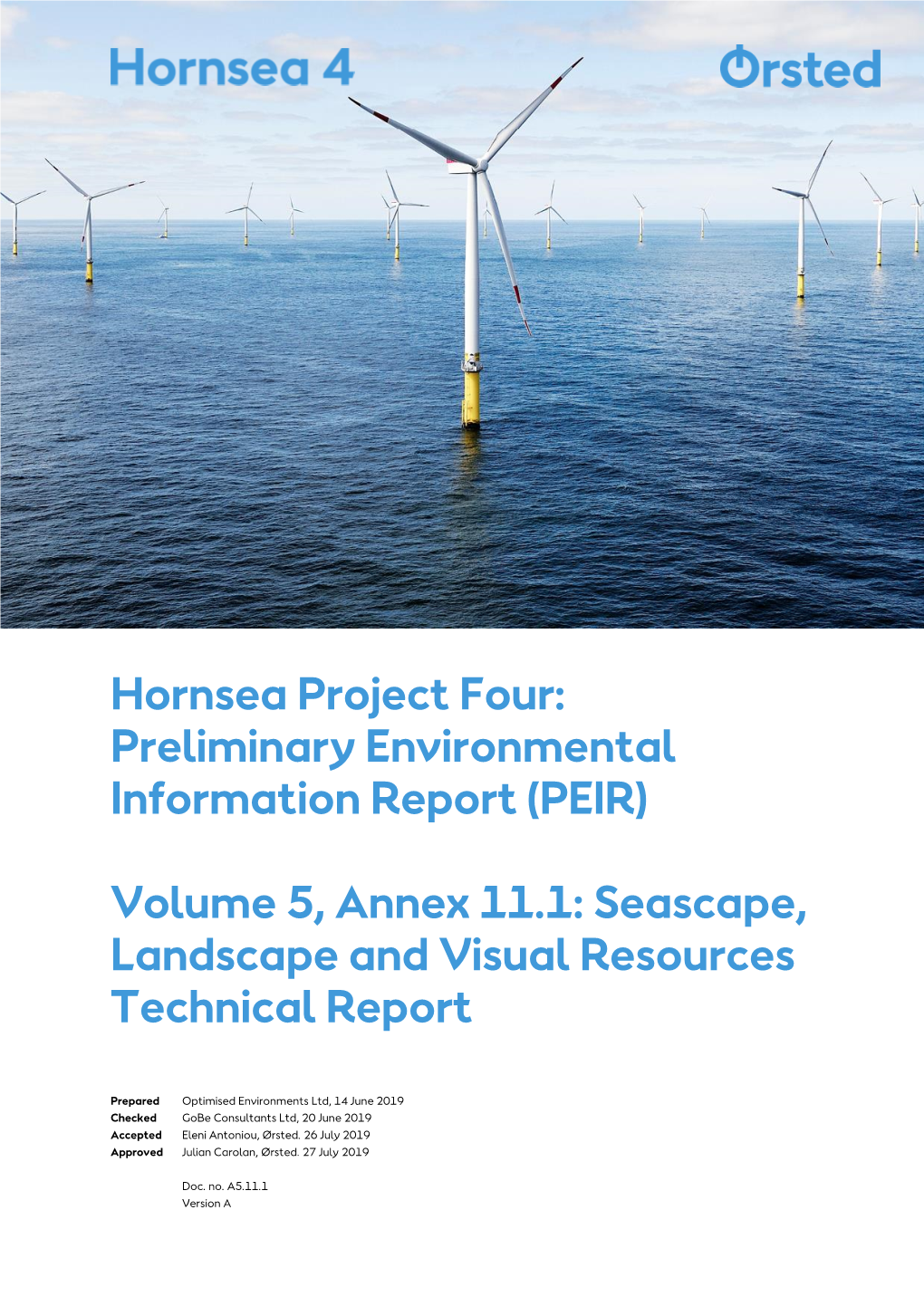 Hornsea Project Four: Preliminary Environmental Information Report (PEIR)