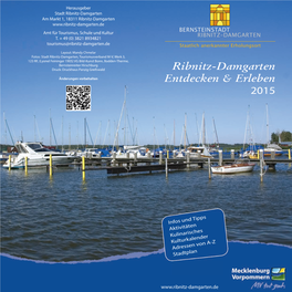 Ribnitz-Damgarten Entdecken & Erleben 2015