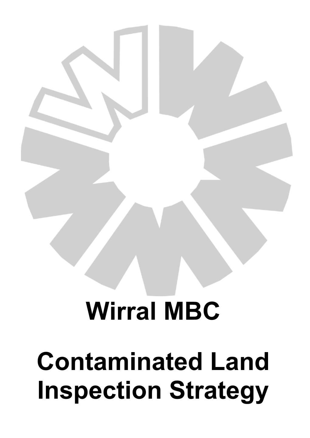 Wirral Council's Contaminated Land Inspection Strategy