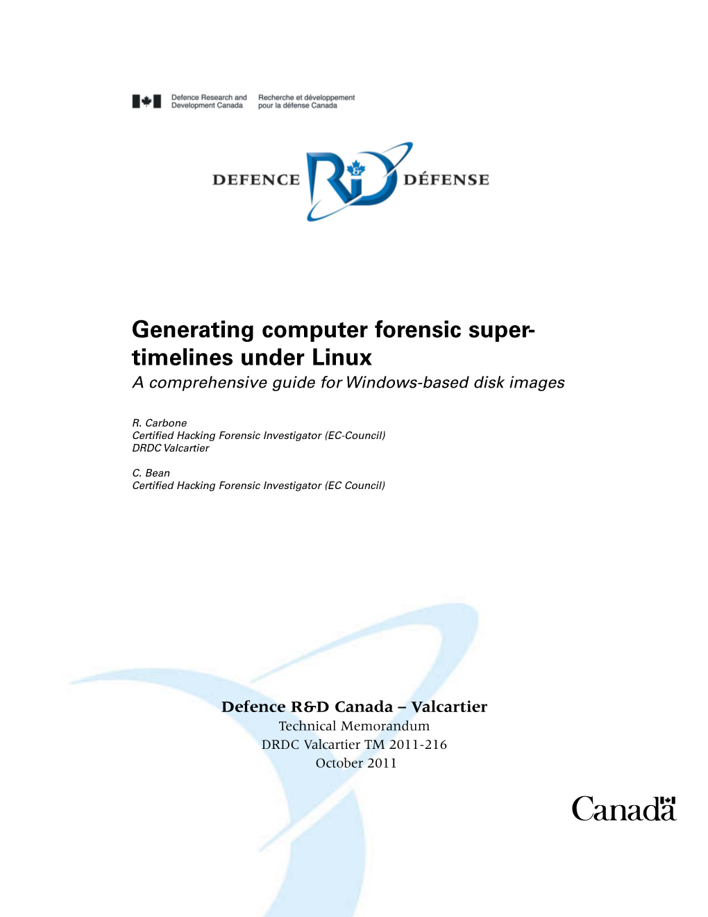 Generating Computer Forensic Supertimelines Under Linux