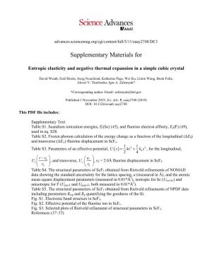 Supplementary Materials For