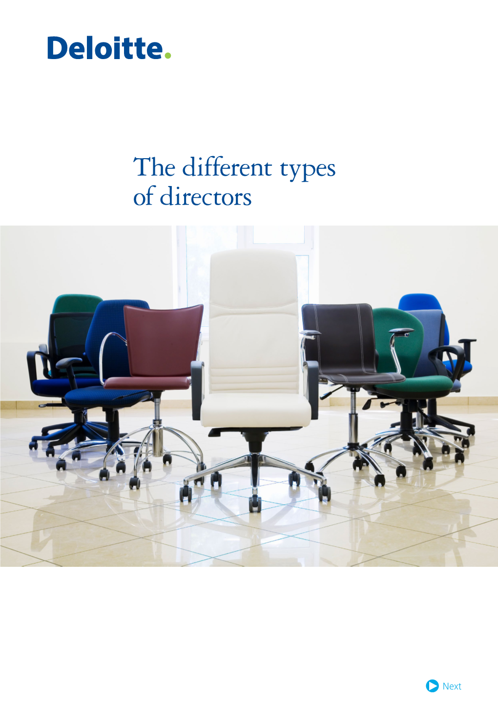 The Different Types of Directors in Law There Is No Real Distinction Between the Non-Executive Director Different Categories of Directors