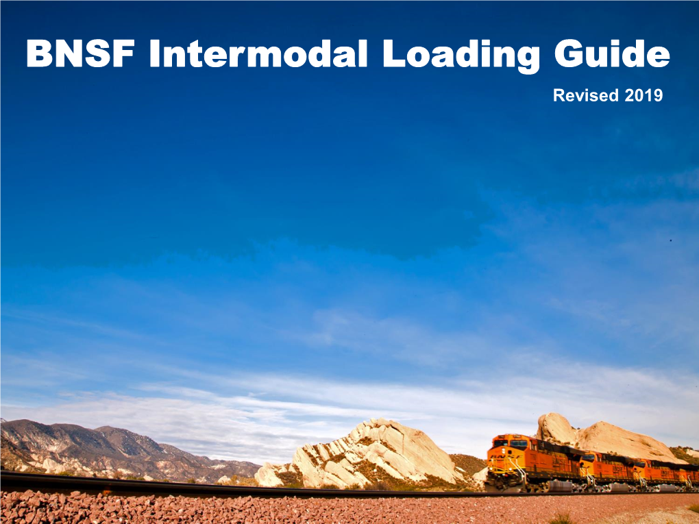 Intermodal Loading Guide Revised 2019 LARS Field Territories