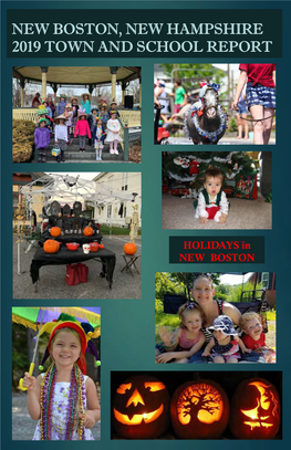 New Boston, New Hampshire 2019 Town and School Report