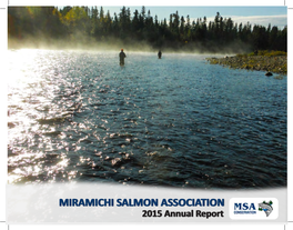 Miramichi Salmon Association Miramichi Salmon Association
