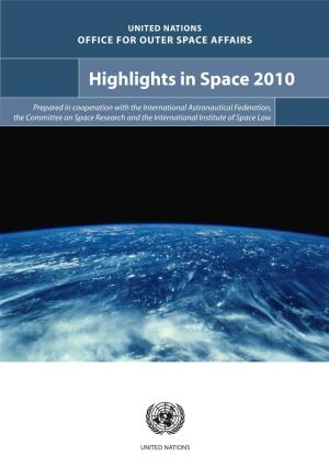 Highlights in Space 2010