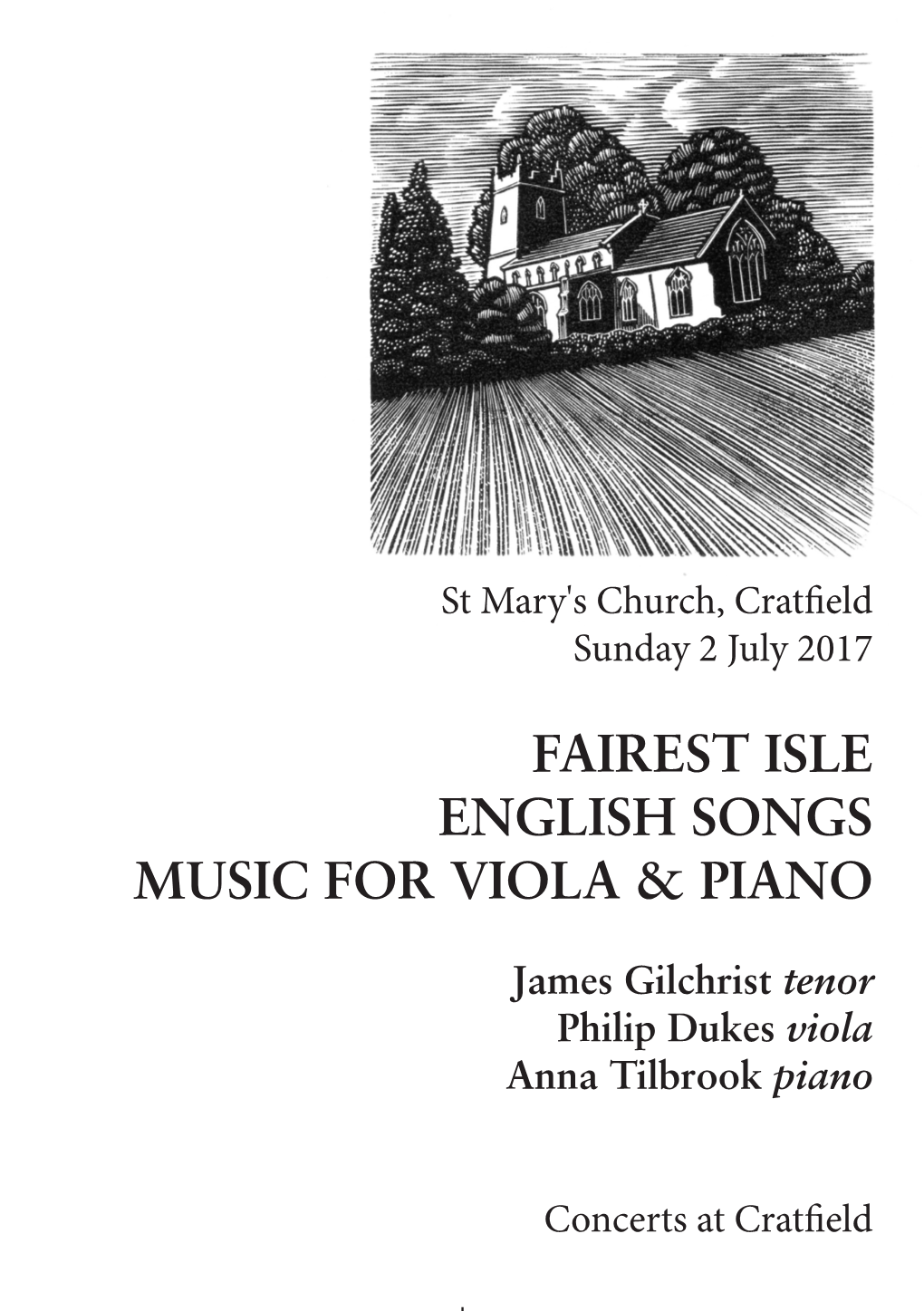 Fairest Isle English Songs Music for Viola & Piano