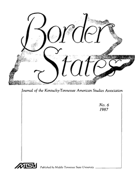 Journal of the Kentucky-Tennessee American Studies Association