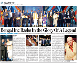 Bengal Inc Basks in the Glory of a Legend