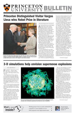 Princeton University Bulletin, Oct. 18, 2010