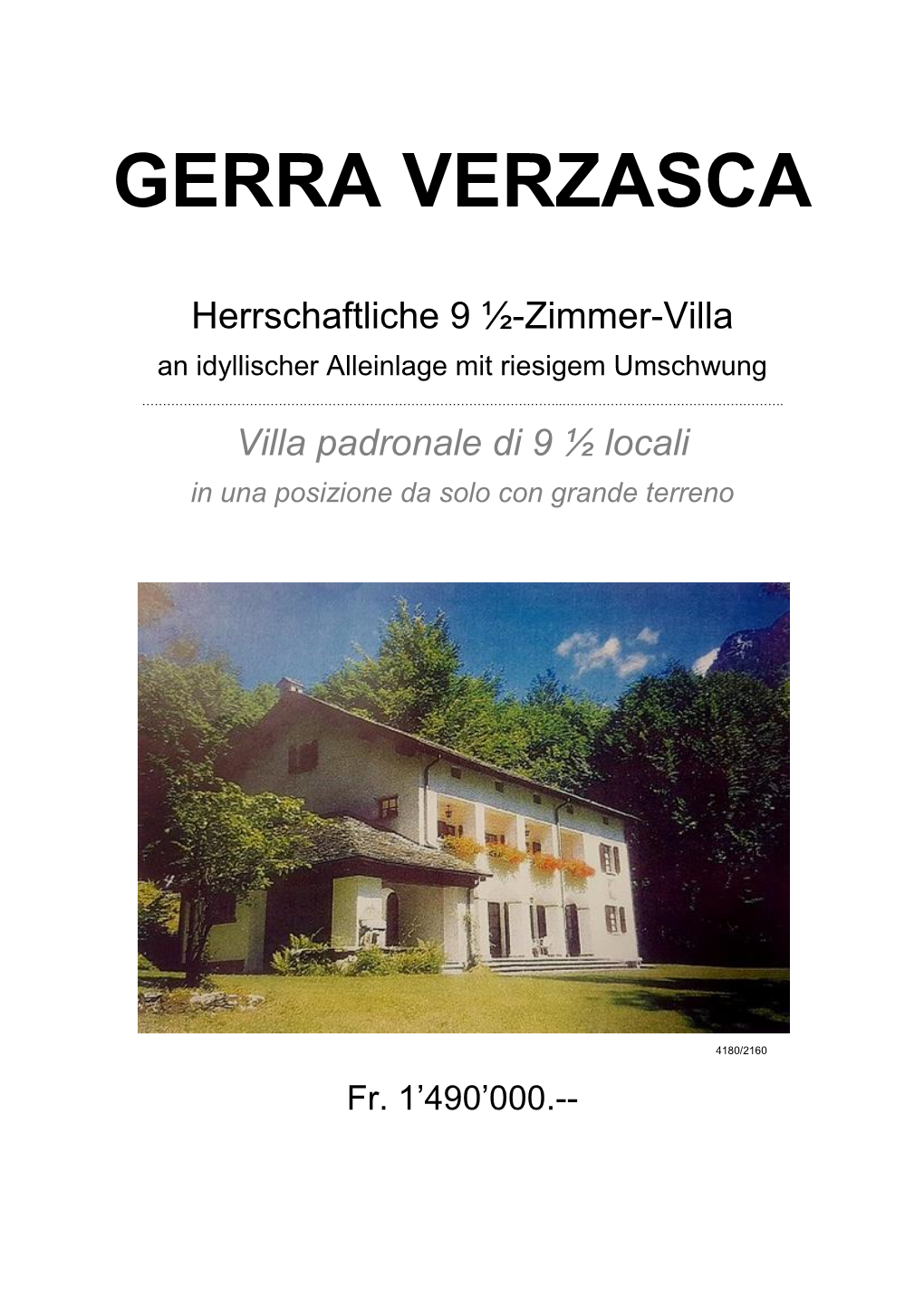 Gerra Verzasca