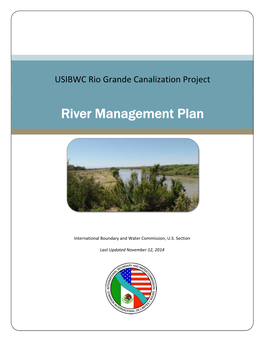 River Management Plan
