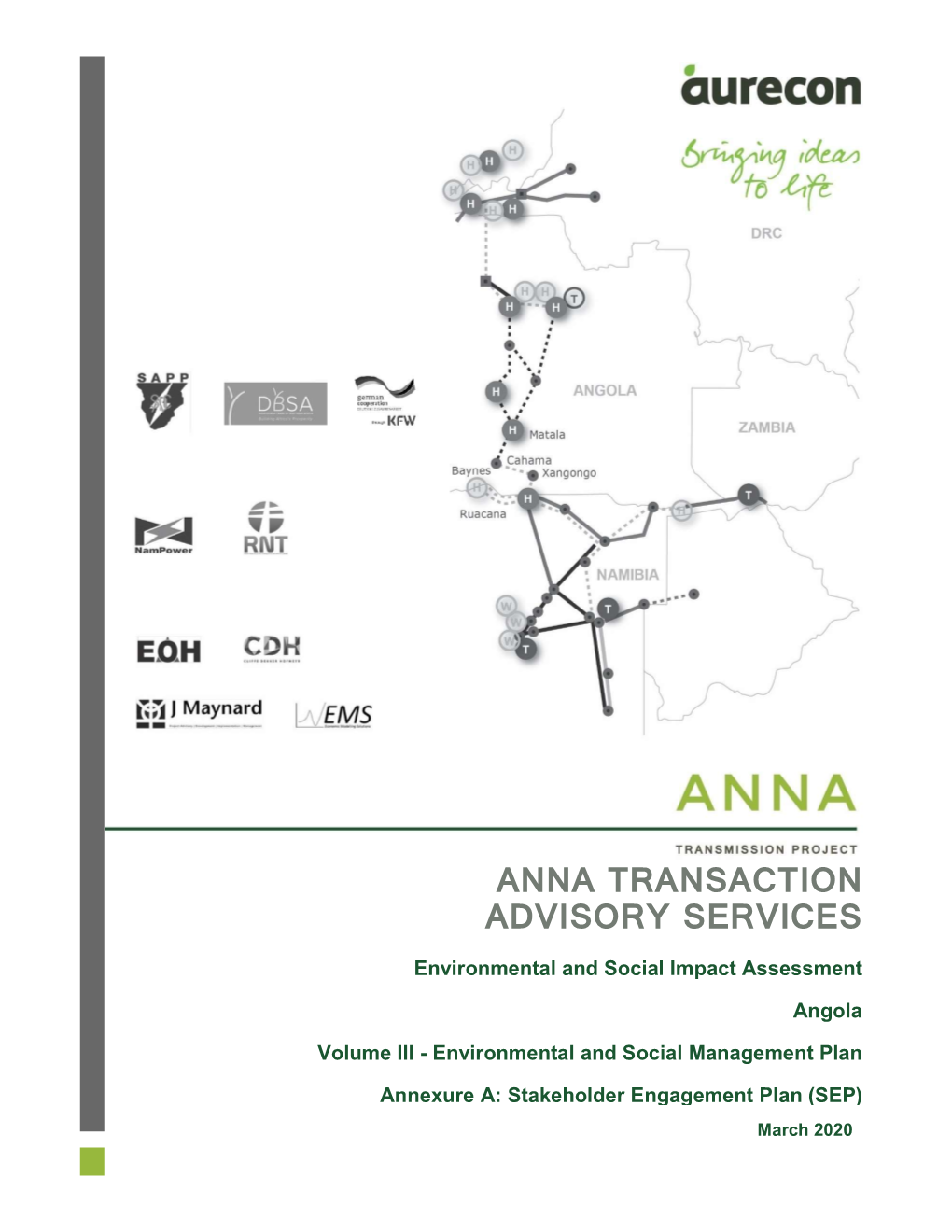 Stakeholder Engagement Plan (SEP) March 2020