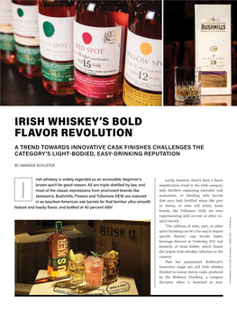 Irish Whiskey's Bold Flavor Revolution