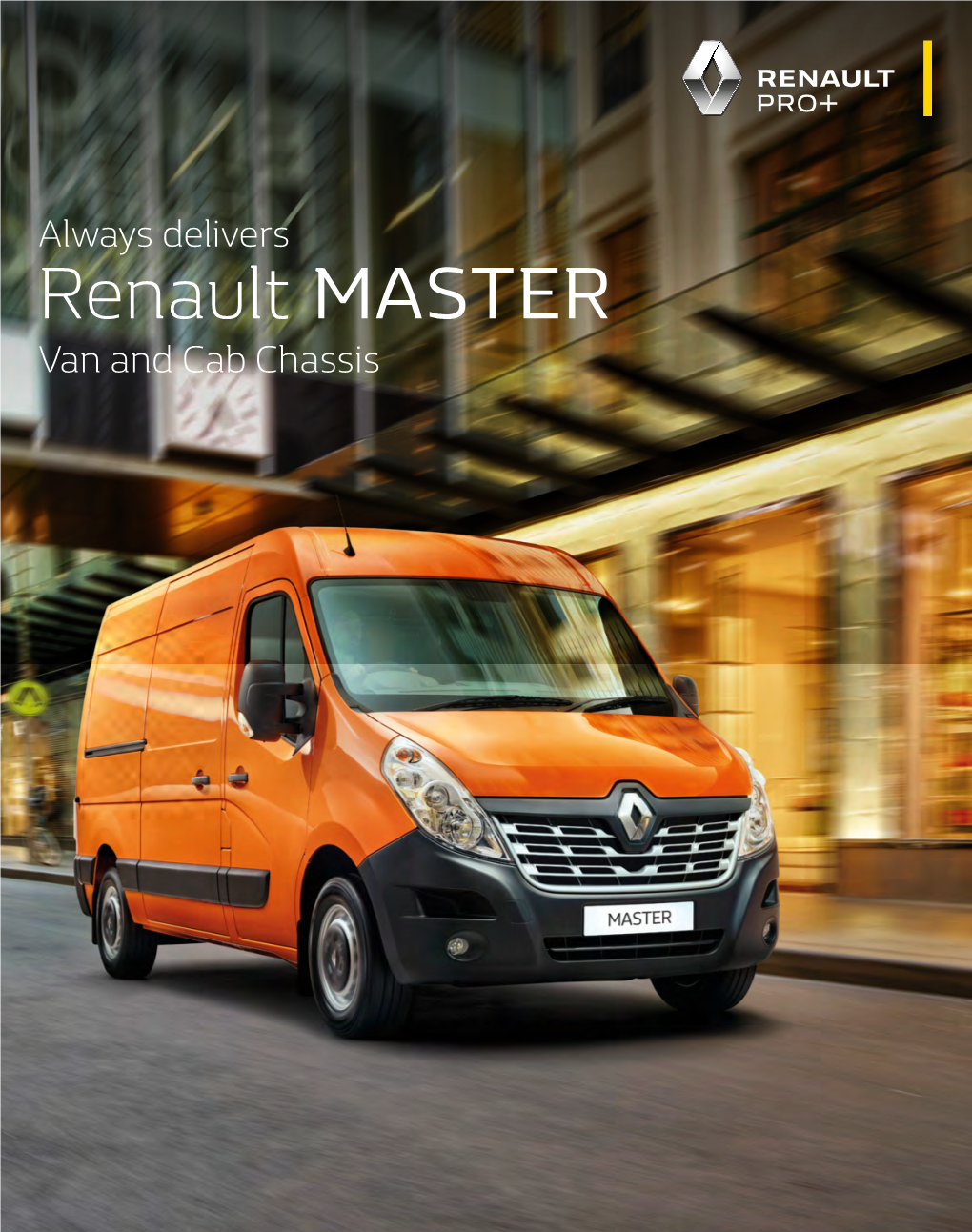 Renault MASTER Van and Cab Chassis ‘Master Stacks up Well on Just About Every Front.’