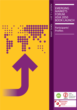 Emerging Markets Forum Asia 2050 Book Launch