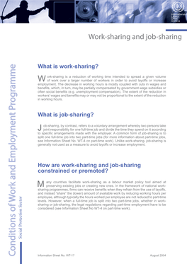 What Is Job-Sharing?
