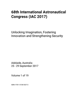 68Th International Astronautical Congress (IAC 2017)