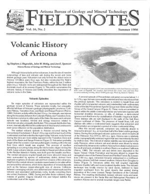 Volcanic History of Arizona-1986.Pdf