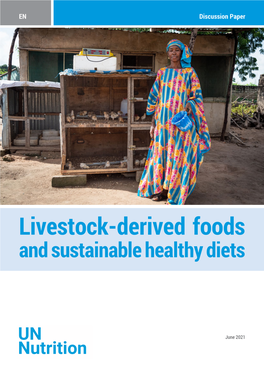 Livestock-Derived Foods and Sustainable Healthy Diets